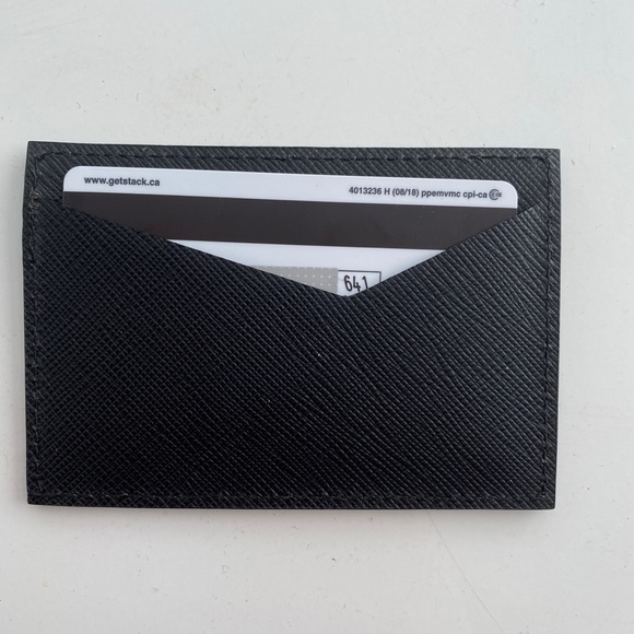 Leather Card Holder - Picture 3 of 3